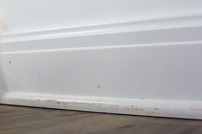 10.17 Baseboard Scratched
