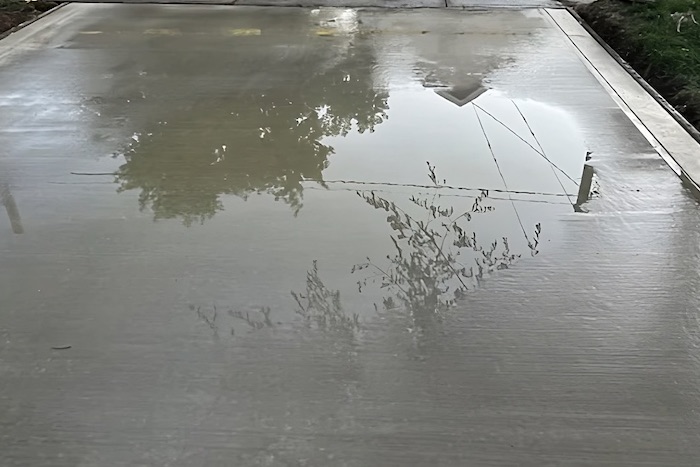 14.15 Water on Driveway